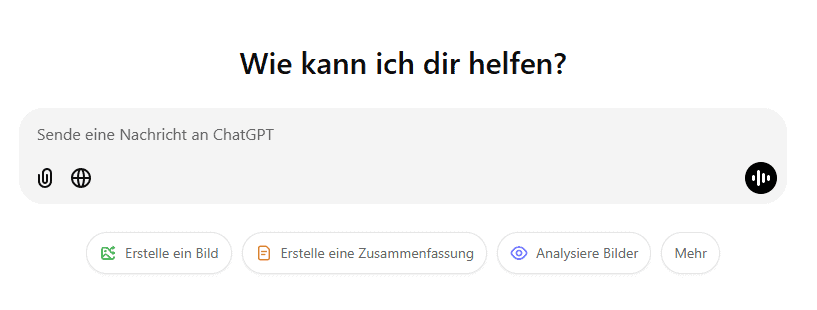 ChatGPT Hilfe für die Bewerbung